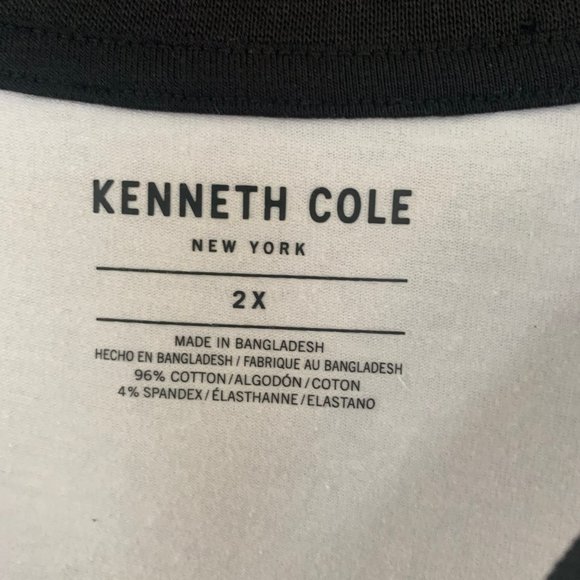 2X Kenneth Cole Men's Henley #250 - Picture 5 of 12